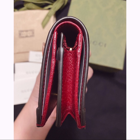 Gucci Doraemon Flap Card Case Wallet Mini GG - Picture 6 of 12